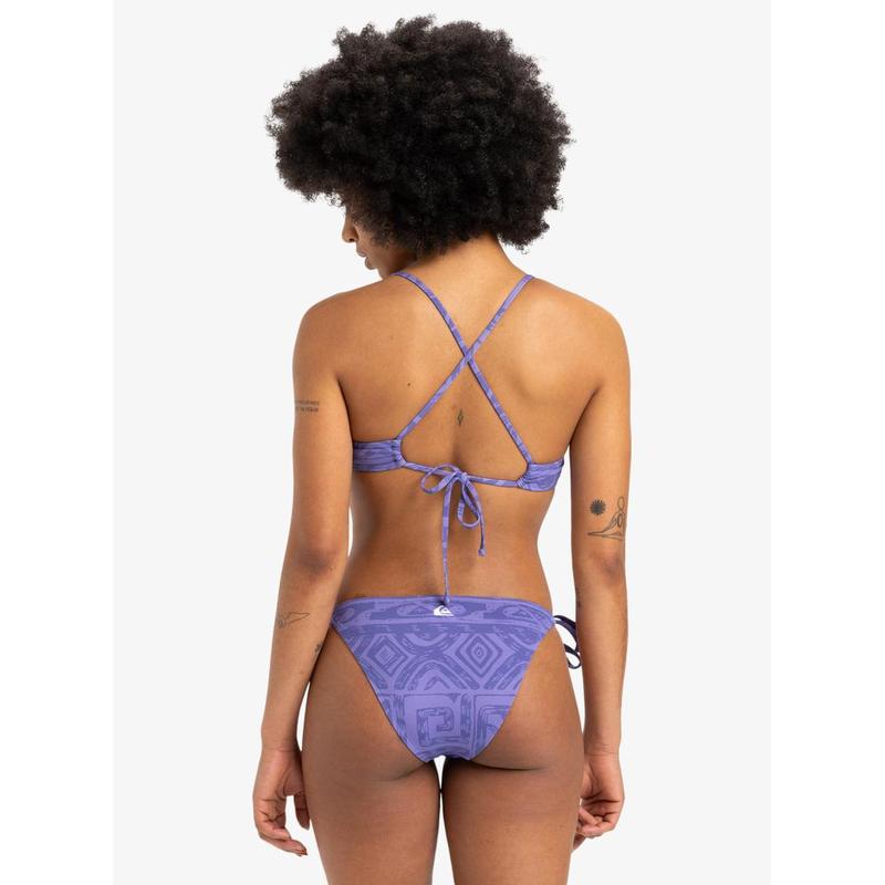 Quiksilver Bikini Bottom Clickity Clack - dusted peri global heat