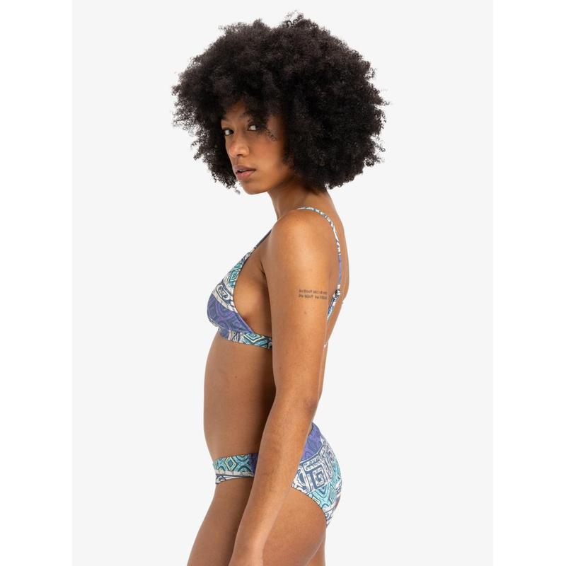 Quiksilver Bikini Top Champion Sound - aqua sky global heat