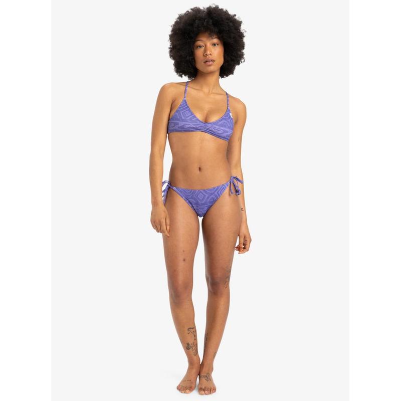 Quiksilver Bikini Top Clickity Clack - dusted peri global heat