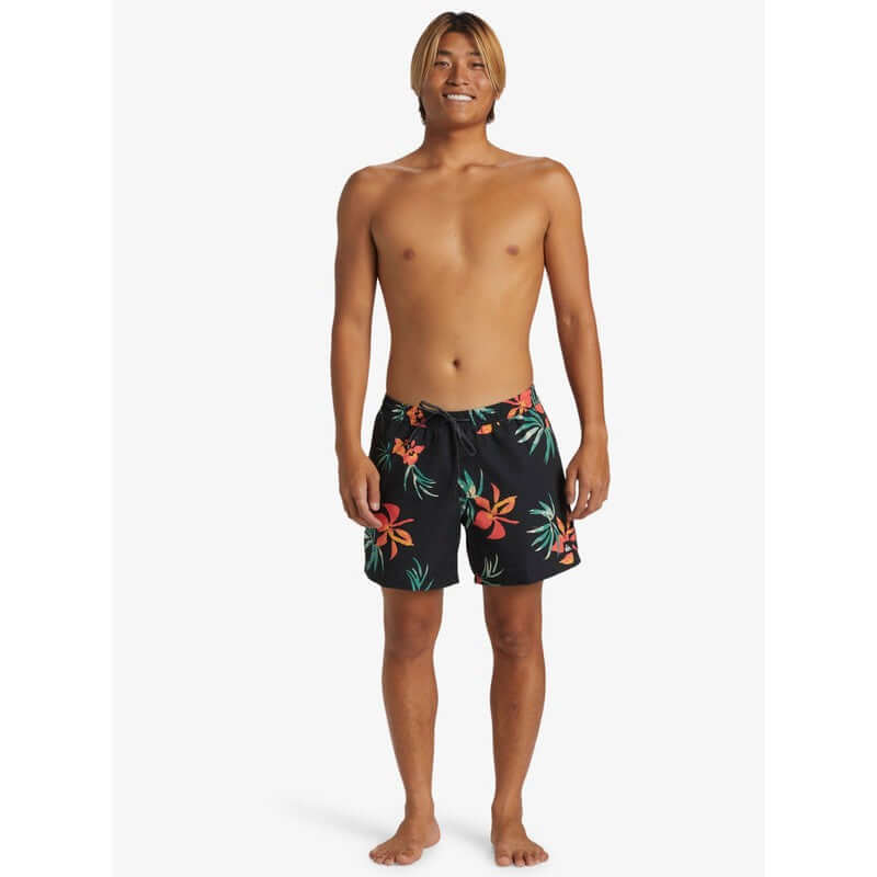 Quiksilver Herren Badehosen Everyday Mix Volley 15'' - Black