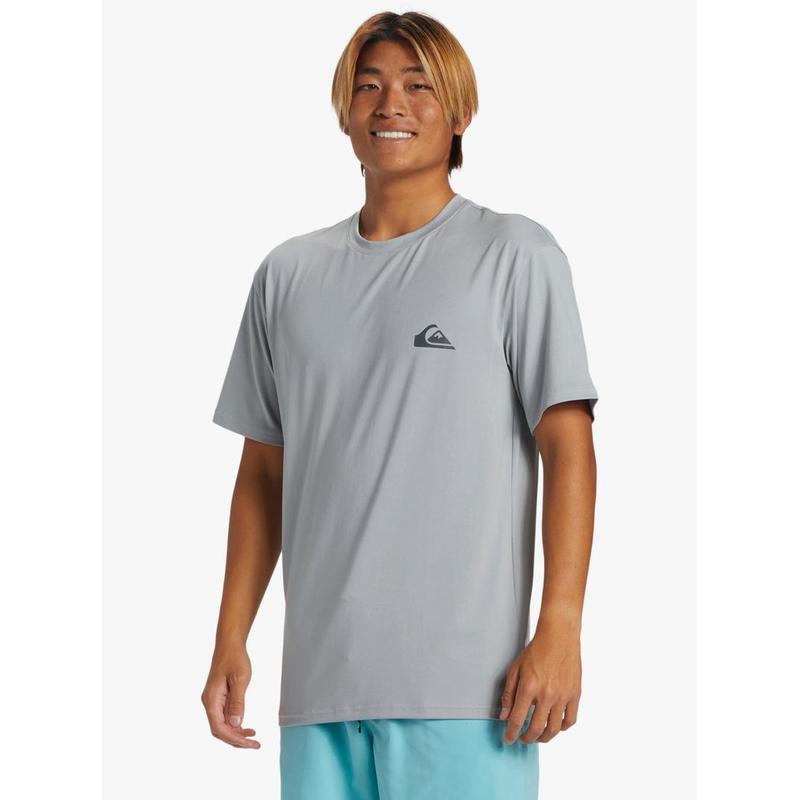 Quiksilver Herren Lycra Kurzarm Everyday UPF50 - Quarry