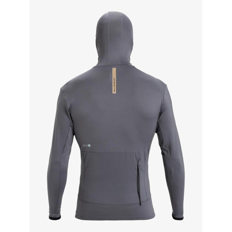 Quiksilver Herren Lycra Langarm mit Haube Highline - Iron Gate