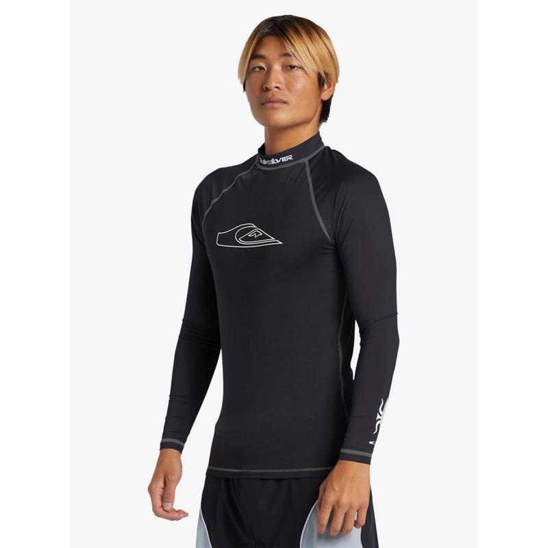 Quiksilver Herren Lycra Mercury UPF50 Langarm - black