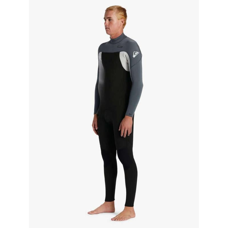 Quiksilver Herren Neoprenanzug Everyday Sessions 3/2mm Backzip - Black/ Ash
