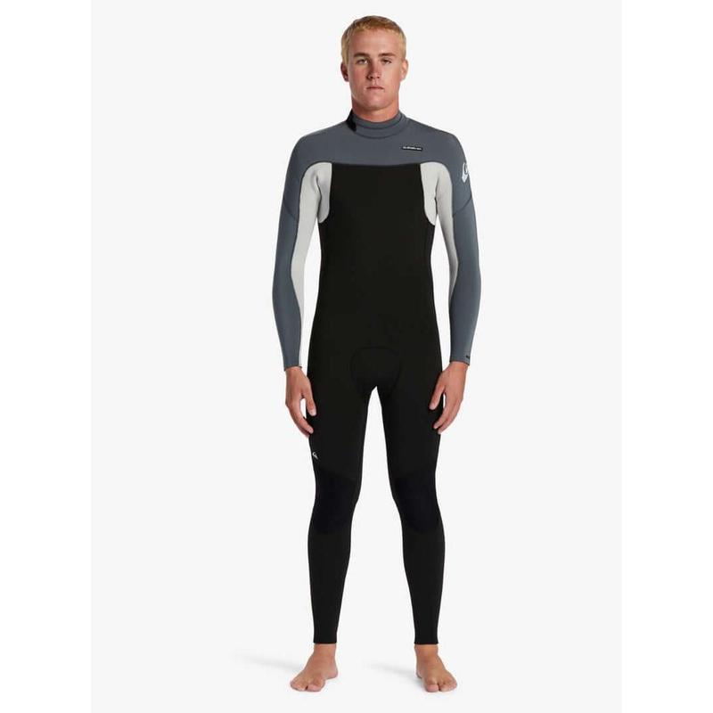 Quiksilver Herren Neoprenanzug Everyday Sessions 3/2mm Backzip - Black/ Ash