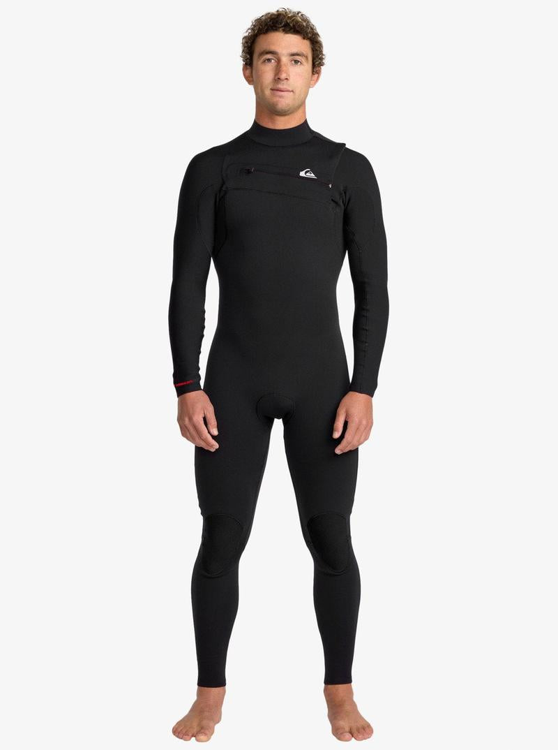 Quiksilver Herren Neoprenanzug Highline 4/3mm Chestzip - Black