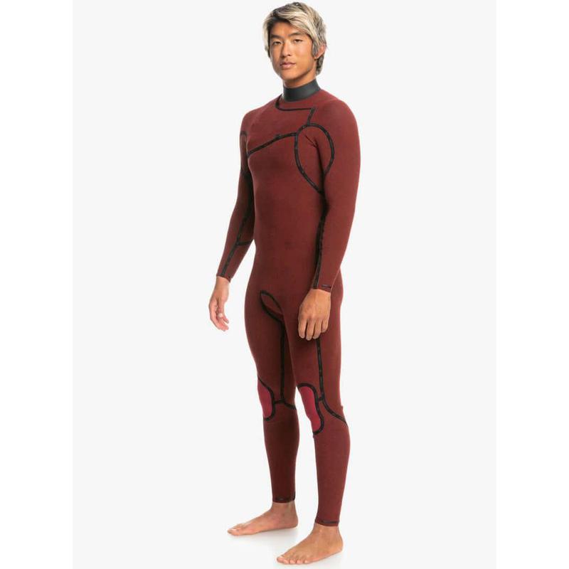 Quiksilver Herren Neoprenanzug Highline 4/3mm Chestzip - Black