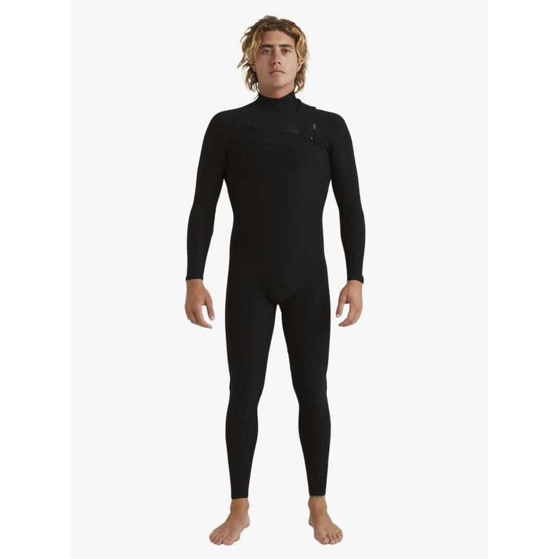 Quiksilver Herren Neoprenanzug Highline 4/3mm Chestzip - Black