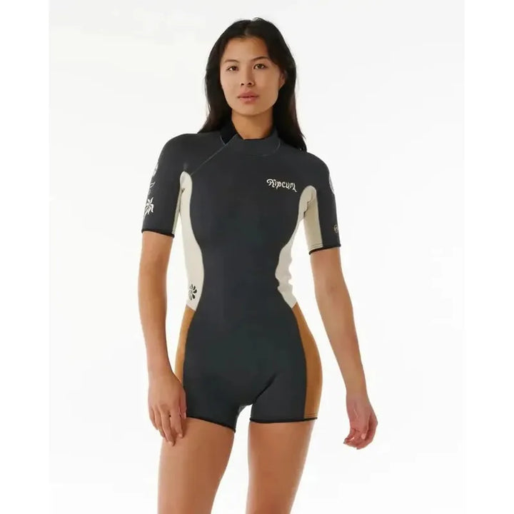 Rip Curl Damen 2.2mm shorty Patrol - light brown
