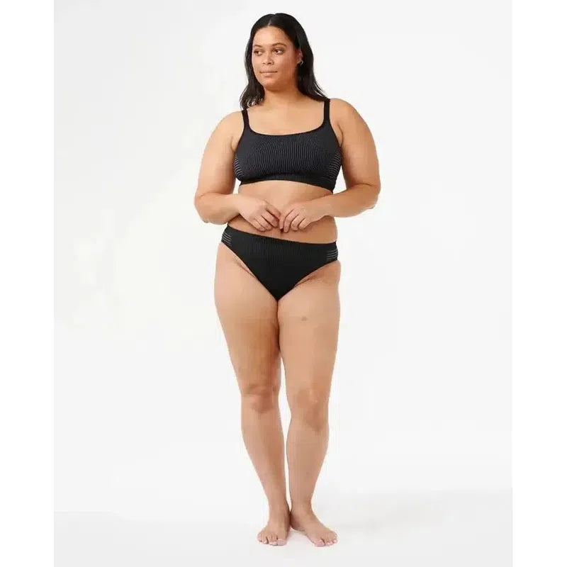 Rip Curl Damen Bikini Bottom The One 2.0 - Black