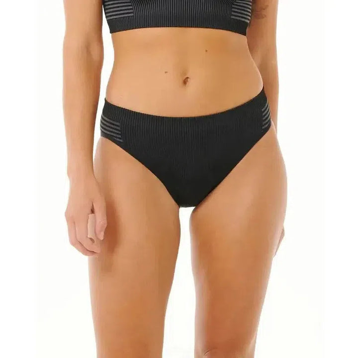 Rip Curl Damen Bikini Bottom The One 2.0 - Black