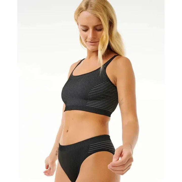 Rip Curl Damen Bikini Bottom The One 2.0 - Black