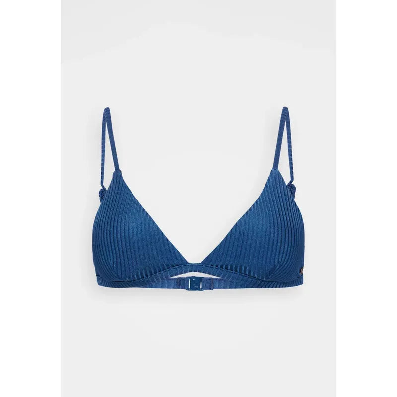 Rip Curl Damen Bikini Top Modern Rib Fixed Tri - dark blue