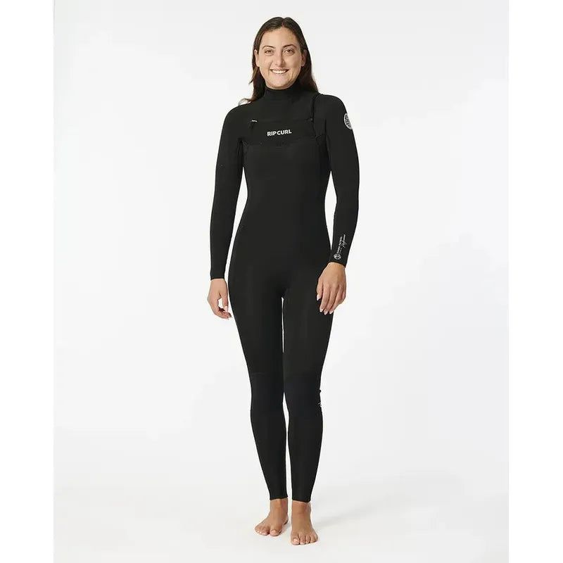 Rip Curl Damen Neoprenanzug Dawn Patrol Performance 3/2mm Chestzip - Black