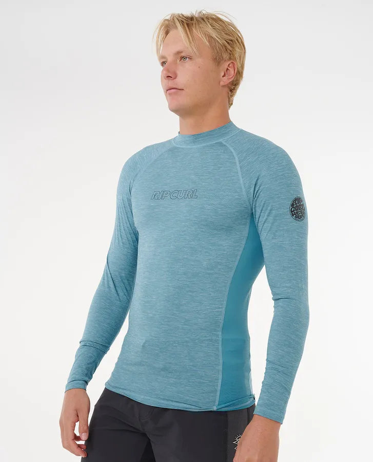 Rip Curl Herren Lycra Langarm Dawn Patrol - Storm Blue
