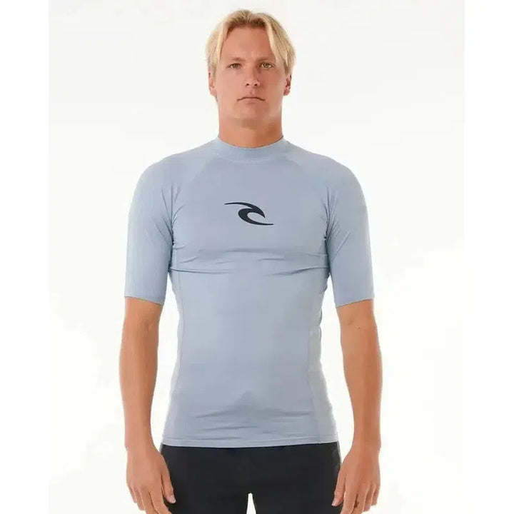 Rip Curl Herren Lycra kurzarm Waves - Sparky Blue