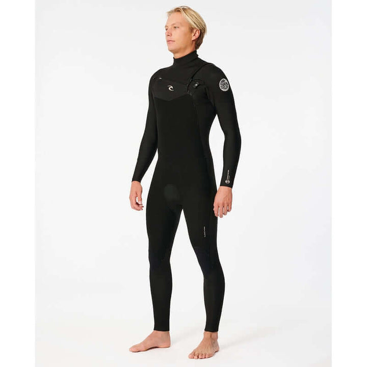 Rip Curl Herren Neoprenanzug Dawn Patrol 4/3mm Chestzip - Black