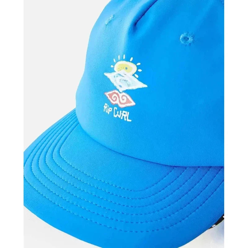 Rip Curl Kinder Hut Shred Beach Cap - blue