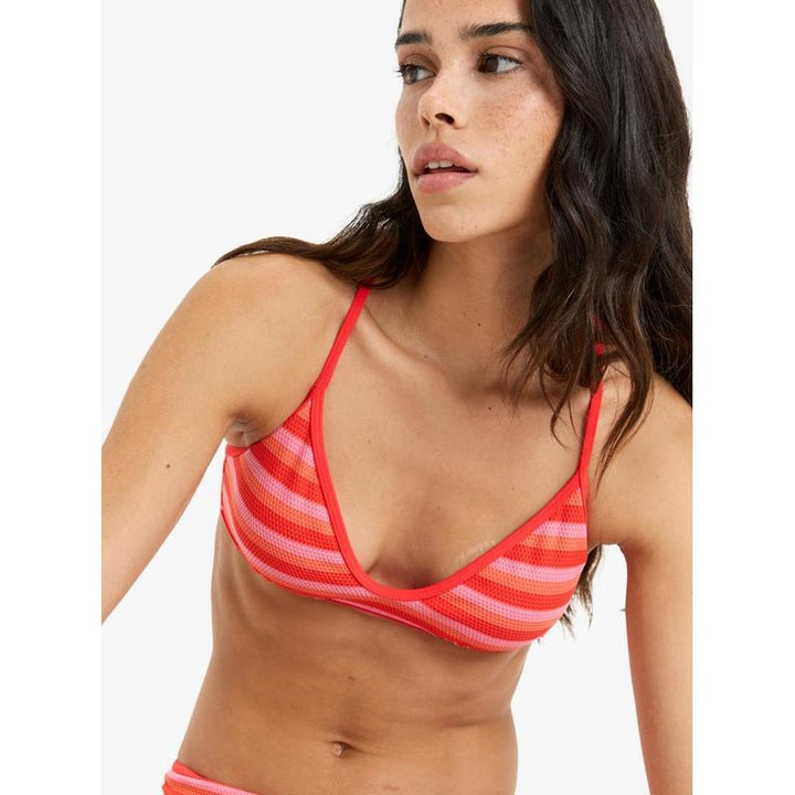 Roxy Damen Bikini Top Jasmin - Poppy Red