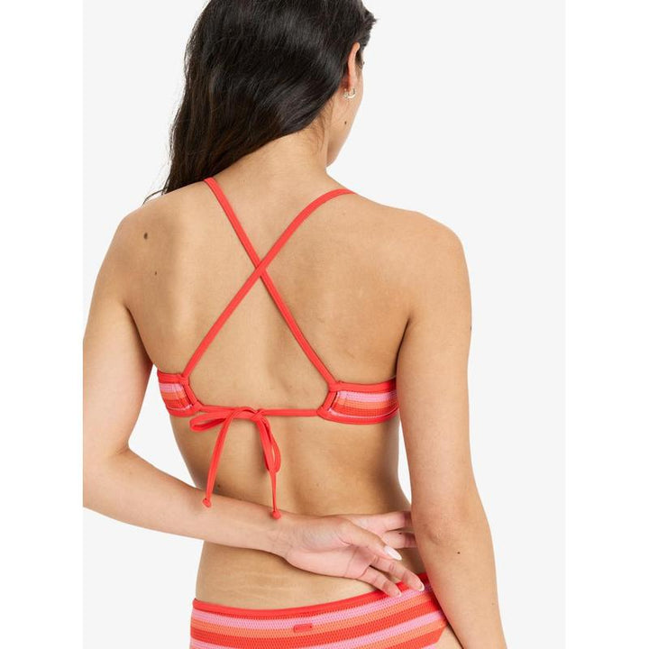 Roxy Damen Bikini Top Jasmin - Poppy Red
