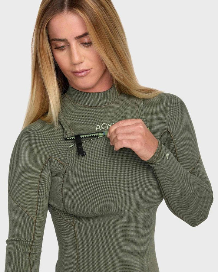 Roxy Damen Springsuit 1.5 mm Elite Xtra Stretch Cheeky - Sage