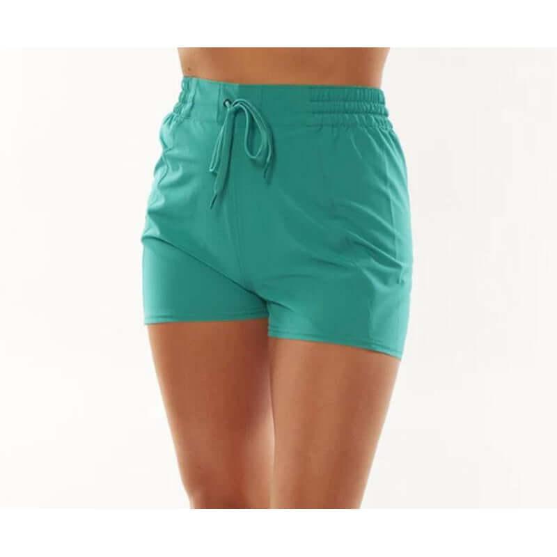 Sisstr Damen Boardshort Solid Nena 2" - teal sea