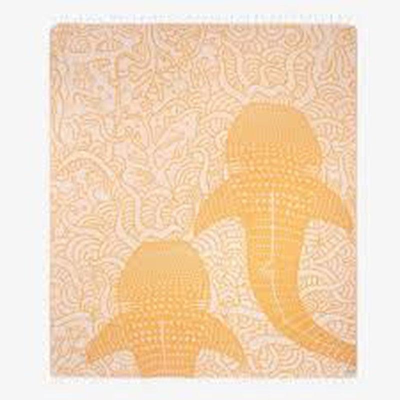 Sand Cloud Badetuch Wahle Shark Sunflower