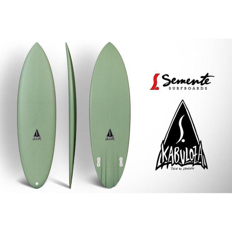 Semente Kabuloza Twin 6'4" 36.5L FCS II - clear