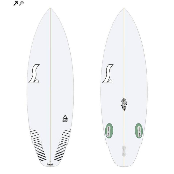 Semente Poolboard Black Widow 5'3" (HD Plugs, TRG)