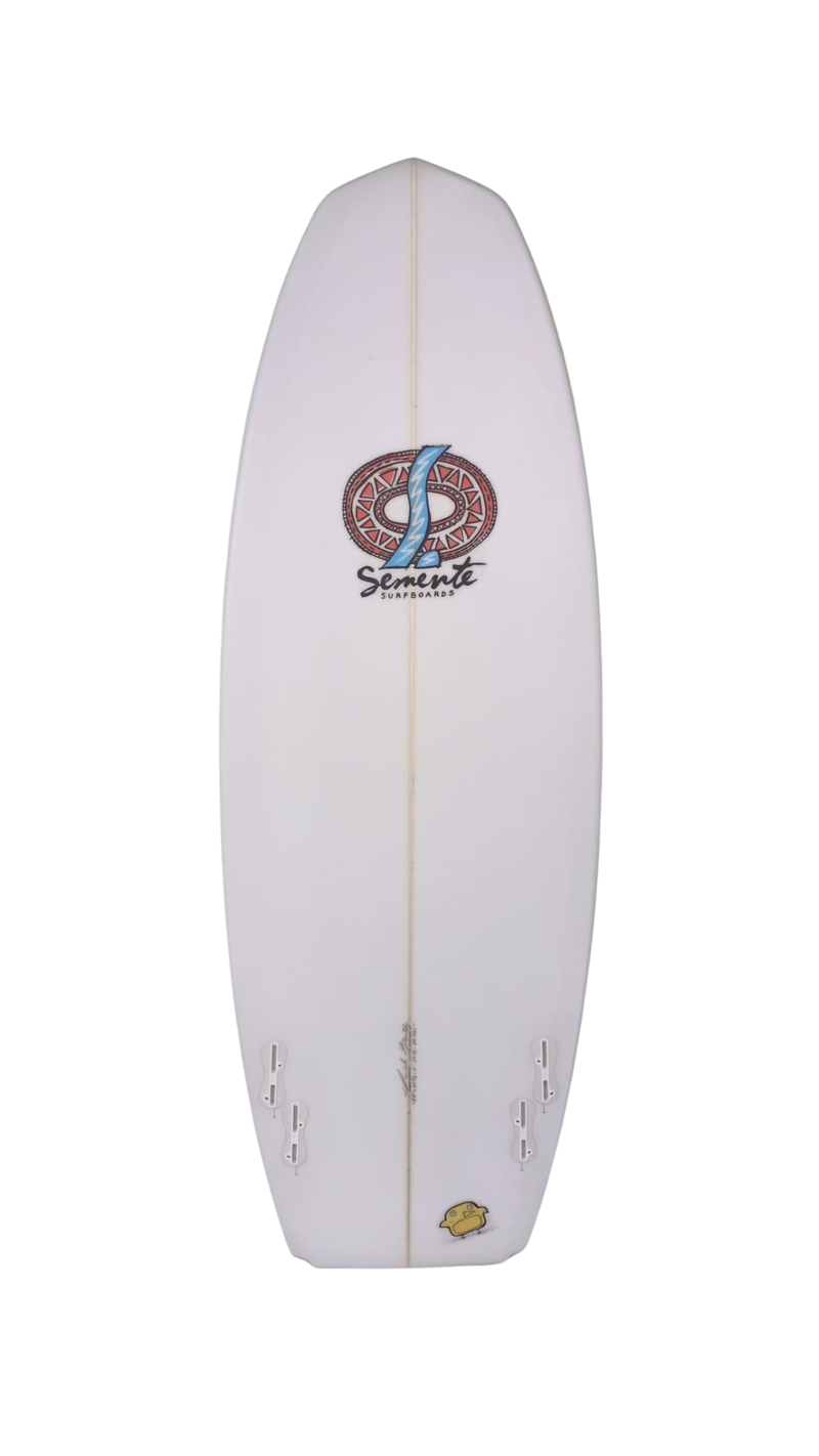 Semente Riverboard 5'2" Ugly Duckling - green/yellow