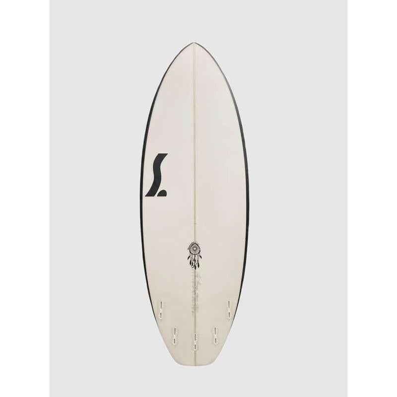 Semente Shortboard Puddle 5'5" (Tri/Quad) 30.4L -black rails