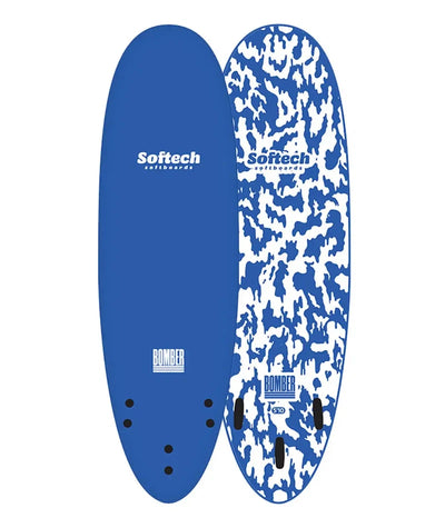 Softech Surfboards Bomber 6'4" - Blue/White