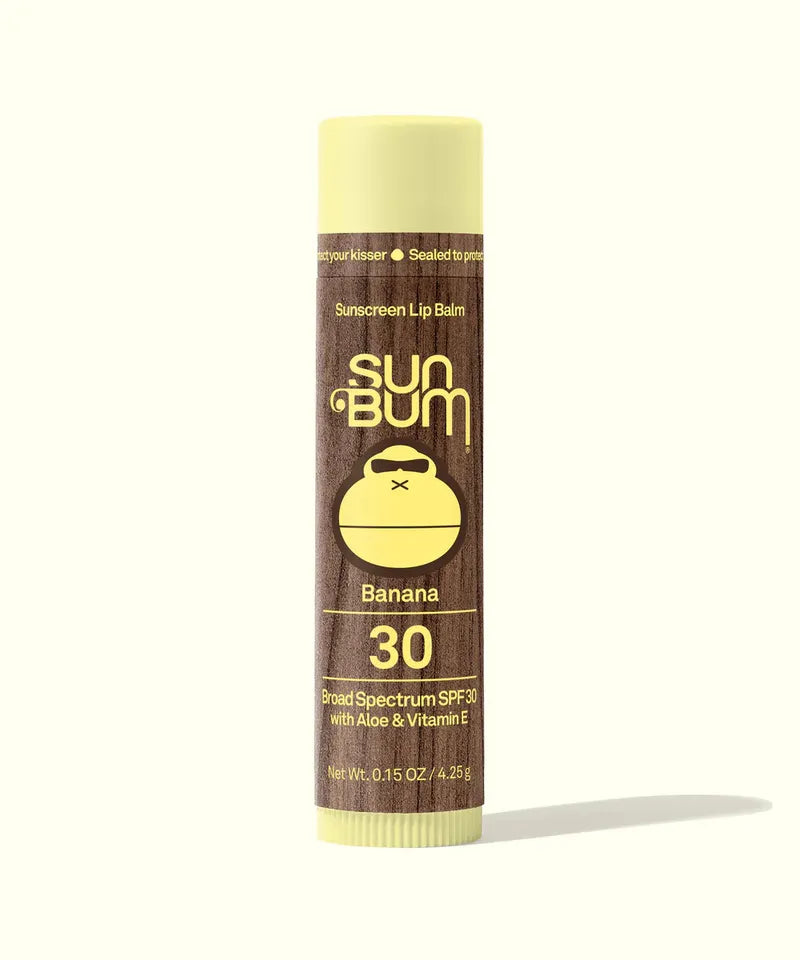 Sun Bum Original SPF 30 Sunscreen Lip Balm - Banana
