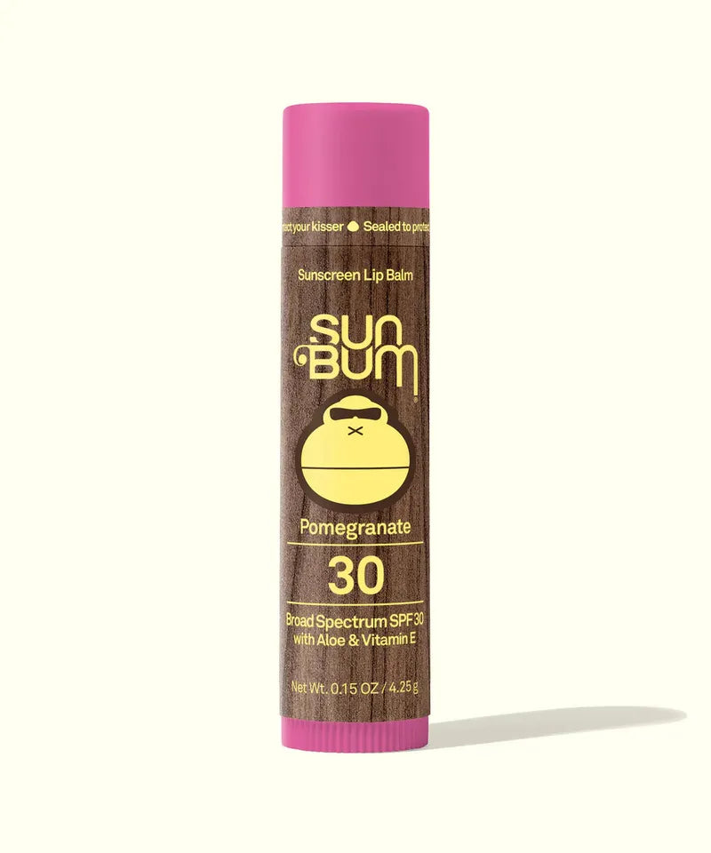 Sun Bum Original SPF 30 Sunscreen Lip Balm - Pomegranate
