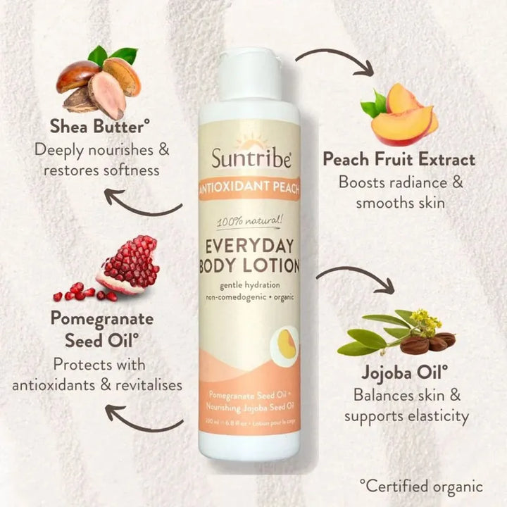 Suntribe Bio Bodylotion Everyday - Antioxidant Peach