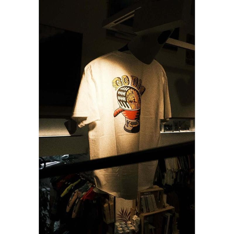Surfari Unisex T-Shirt go dip! - weiss
