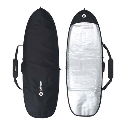 Surflogic Daylight Boardbag Fish/Hybrid 5'8 - Black