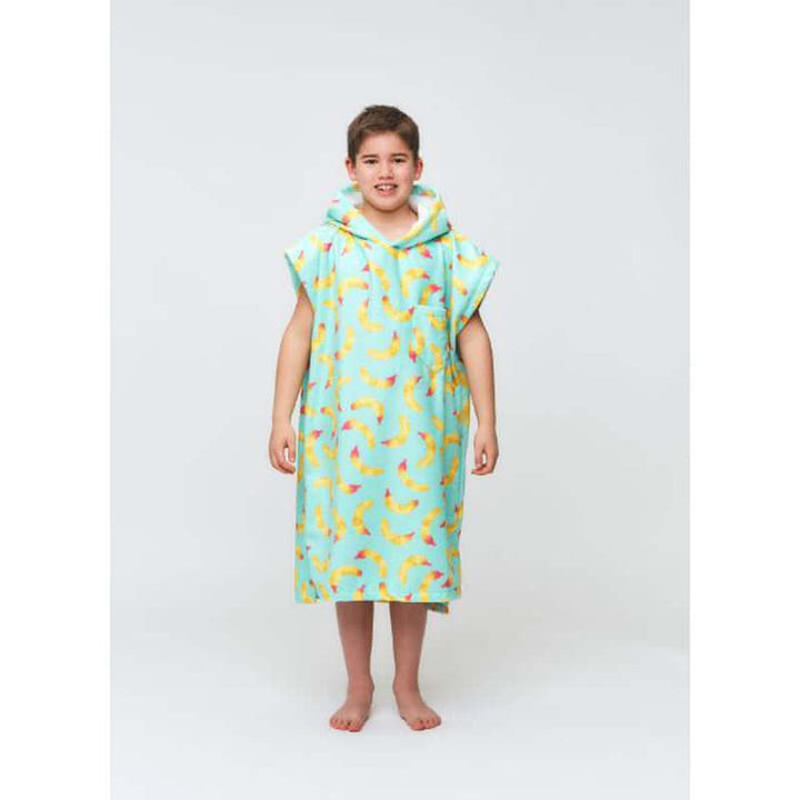 After Essentials Kinder Poncho - banana stain