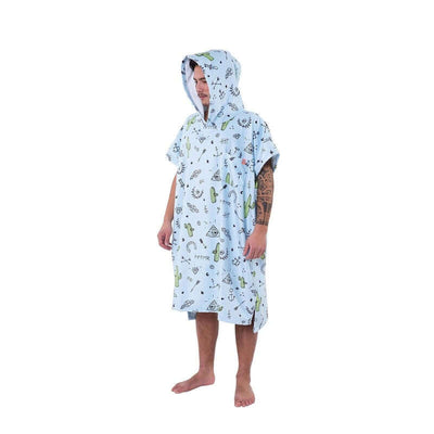 After Essentials Surf Poncho Hype - pacific wash