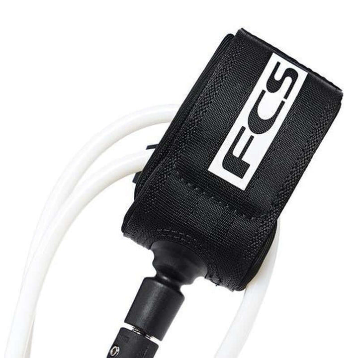 FCS 6'0 All Round Essential Leash - white