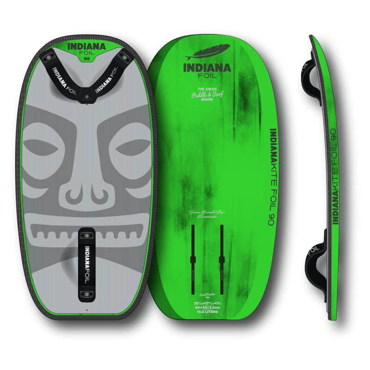 Indiana Pump Foil 1190 mit 90cm Carbon Kiteboard - Foil 1 (Miete/Rental)