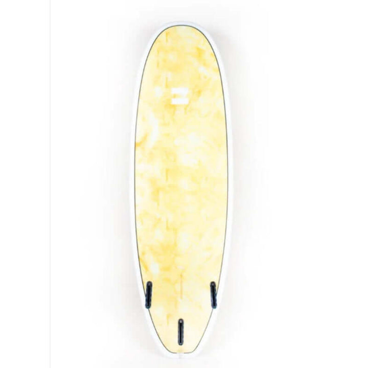 Indio Endurance Surfboard 5'10" Plus+ 42.9L - Swirl Effect Yellow