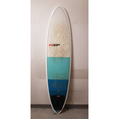 NSP Funboard Surfboard 7'2" - blue (Miete)