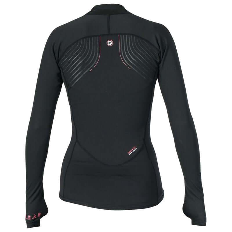 Prolimit Damen SUP Jacke Loosefit - black / pink