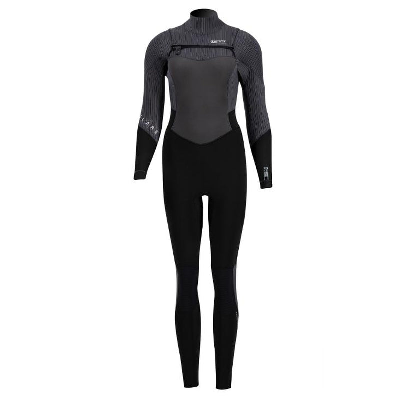 Prolimit Flare DownAirflex 5/3mm Freezip Damen Neoprenanzug - black/ivory