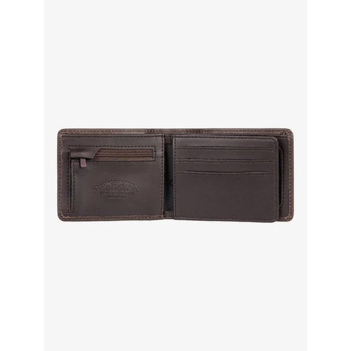 Quiksilver Mack Leder Portemonnaie - chocolate brown