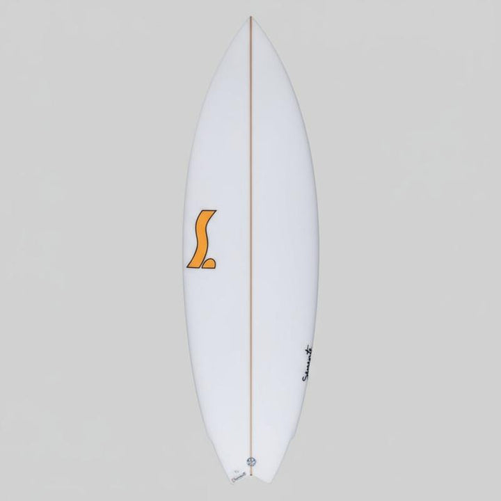 Semente Surfboard D-2 Twin 5'8 FCSII - logo orange