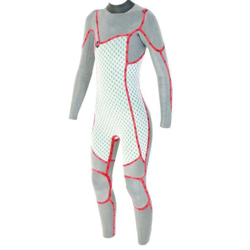 Sooruz Damen Neoprenanzug Guru Girl 3/2mm Chestzip - Black