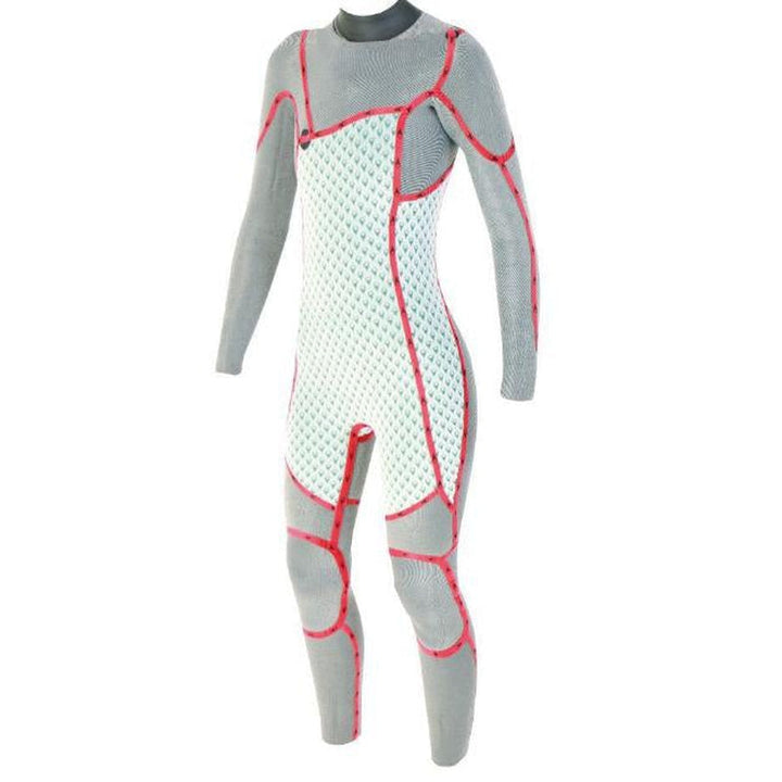 Sooruz Damen Neoprenanzug Guru Girl 3/2mm Chestzip - Black