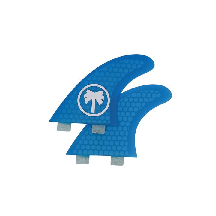 Surfari Honeycomb Sidefins, M, 2er-Set - cool blue